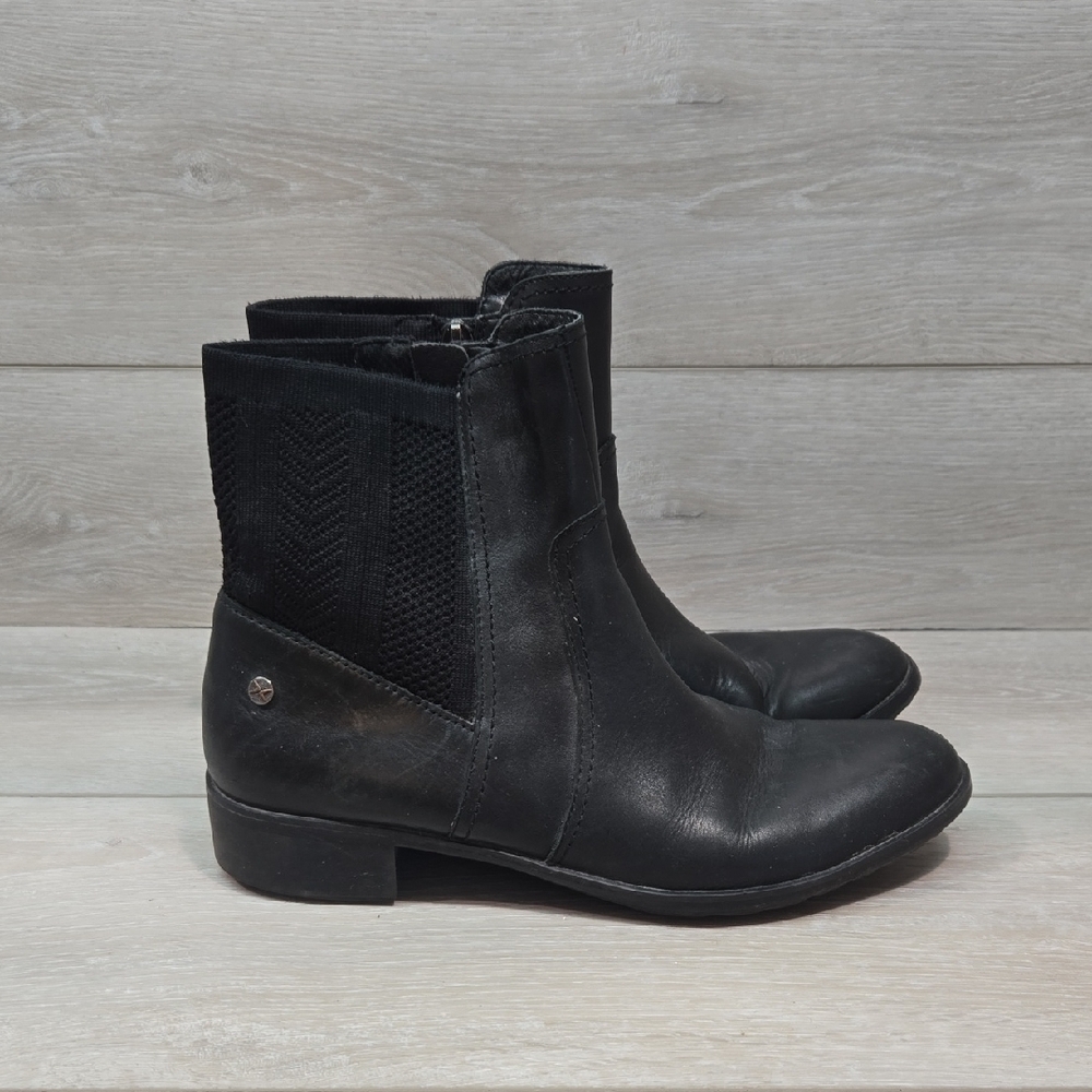 Aetrex Women Black Ankle Booties Shoes Sz 8.5